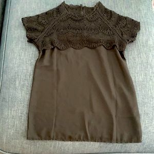 NWOT lace top